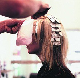 Hair perming - Ilford, Essex - Head Office - Hair highlights