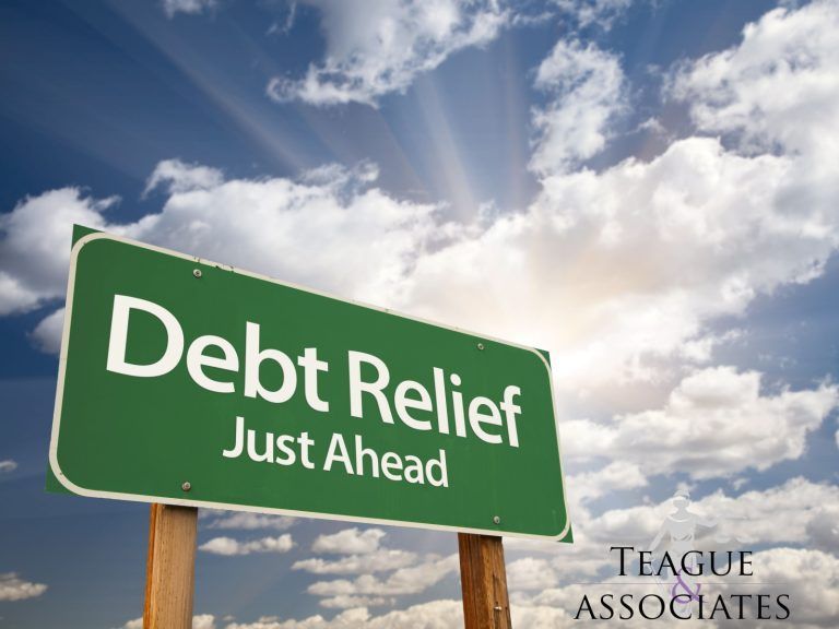 Debt Relief Sign — Florissant, MO — Teague & Associates, LLC