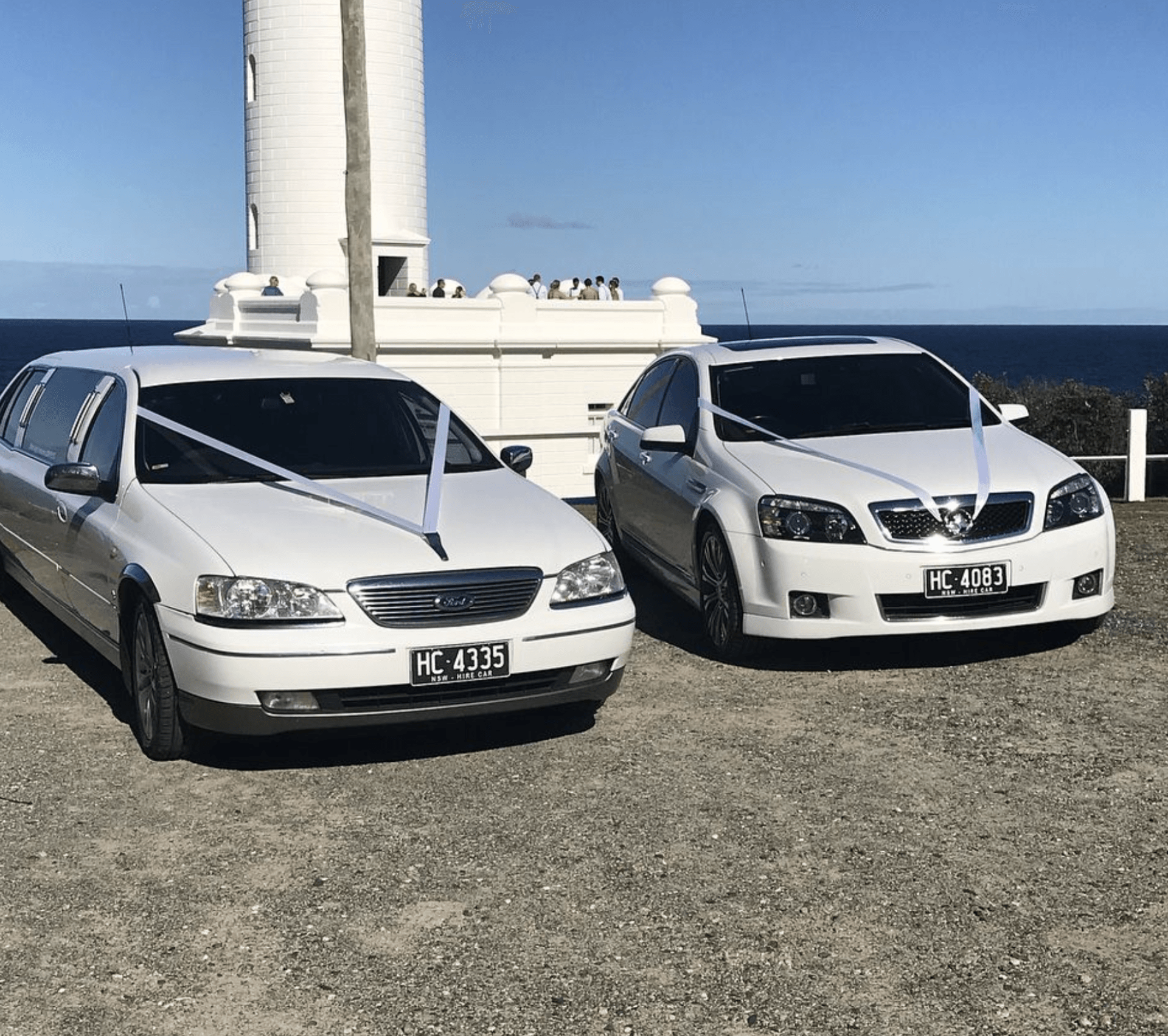 Man opening black car door — Limousine Hire in Central Coast, NSW