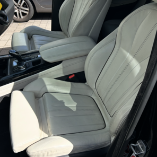 Leather car seat repair