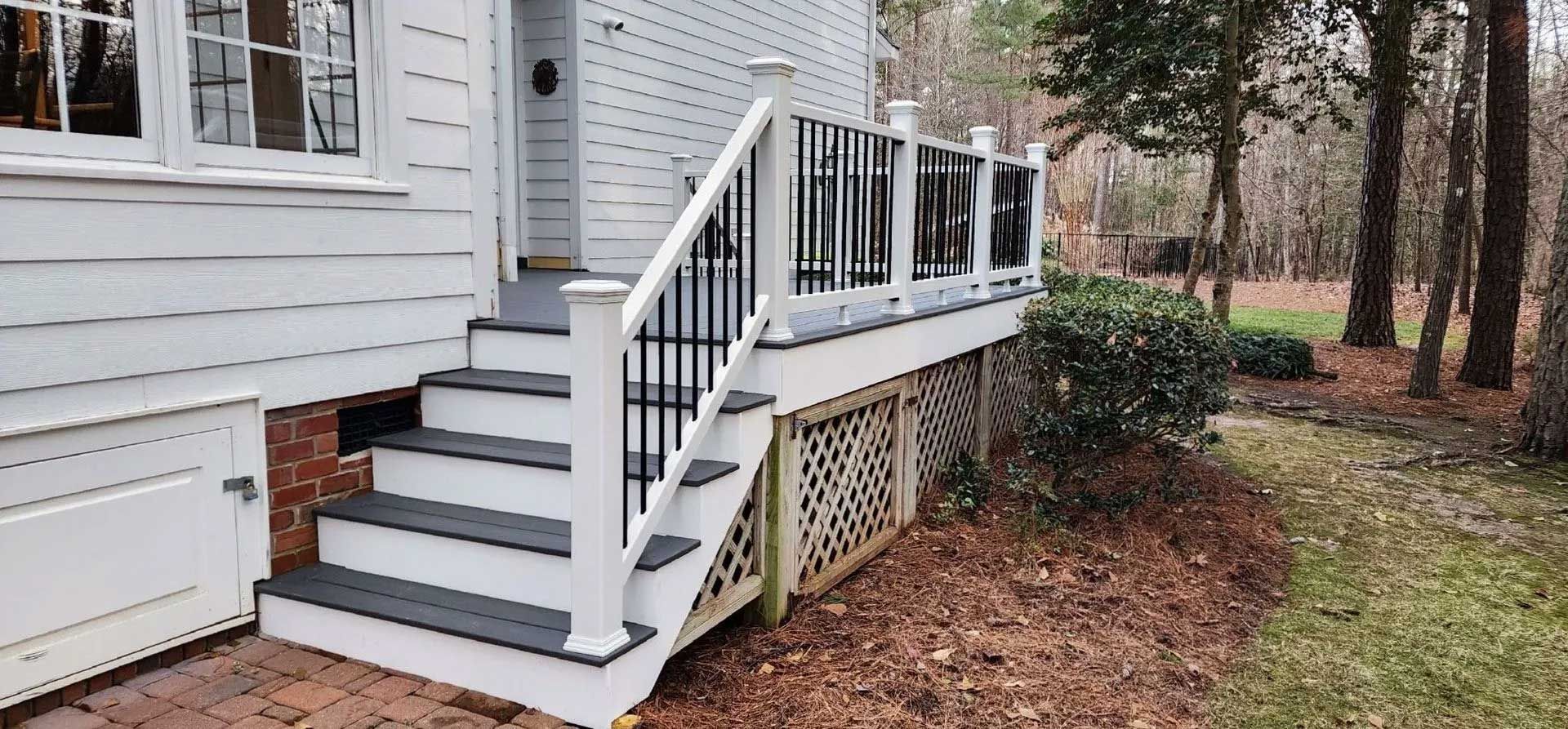 deck and stairs