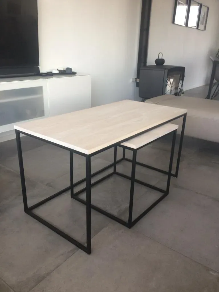 afwerking van een living
