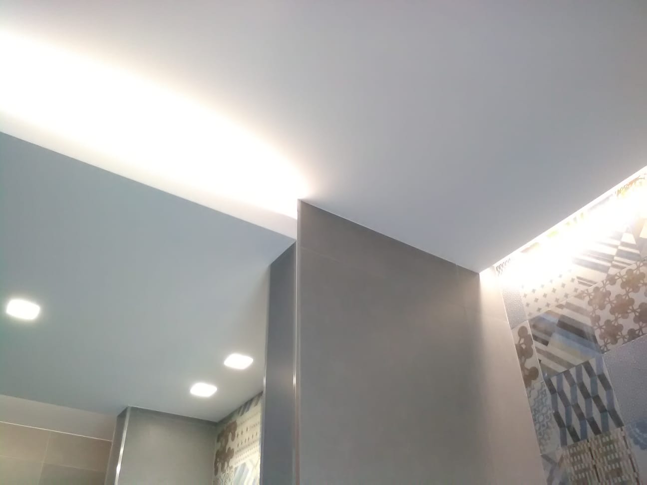 installazione faretti led