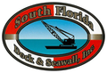 A logo for south florida dock & seawall inc.