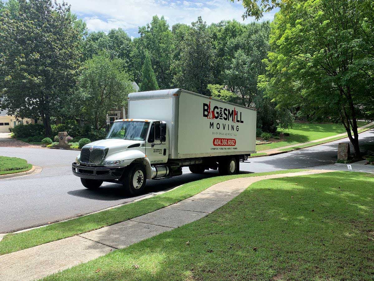 Company Truck — Atlanta, GA Metro Area — Big & Small Moving LLC