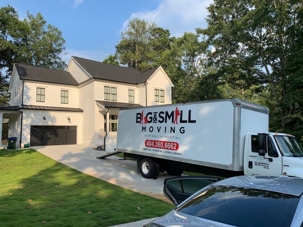 Moving Container — Atlanta, GA Metro Area — Big & Small Moving LLC