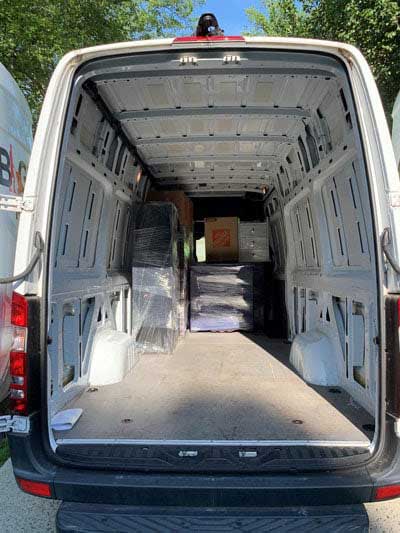 White Van — Atlanta, GA Metro Area — Big & Small Moving LLC