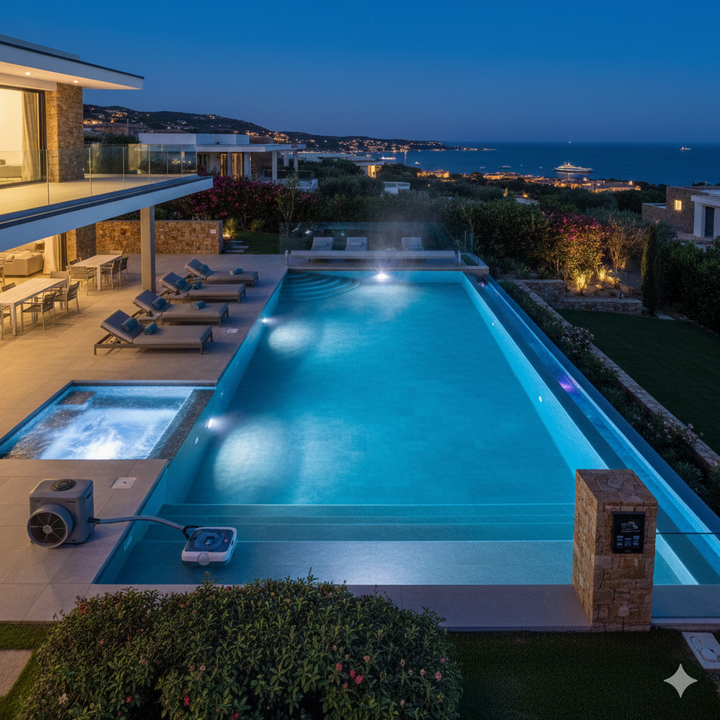 Riscaldamento dell’acqua per piscine private e professionali