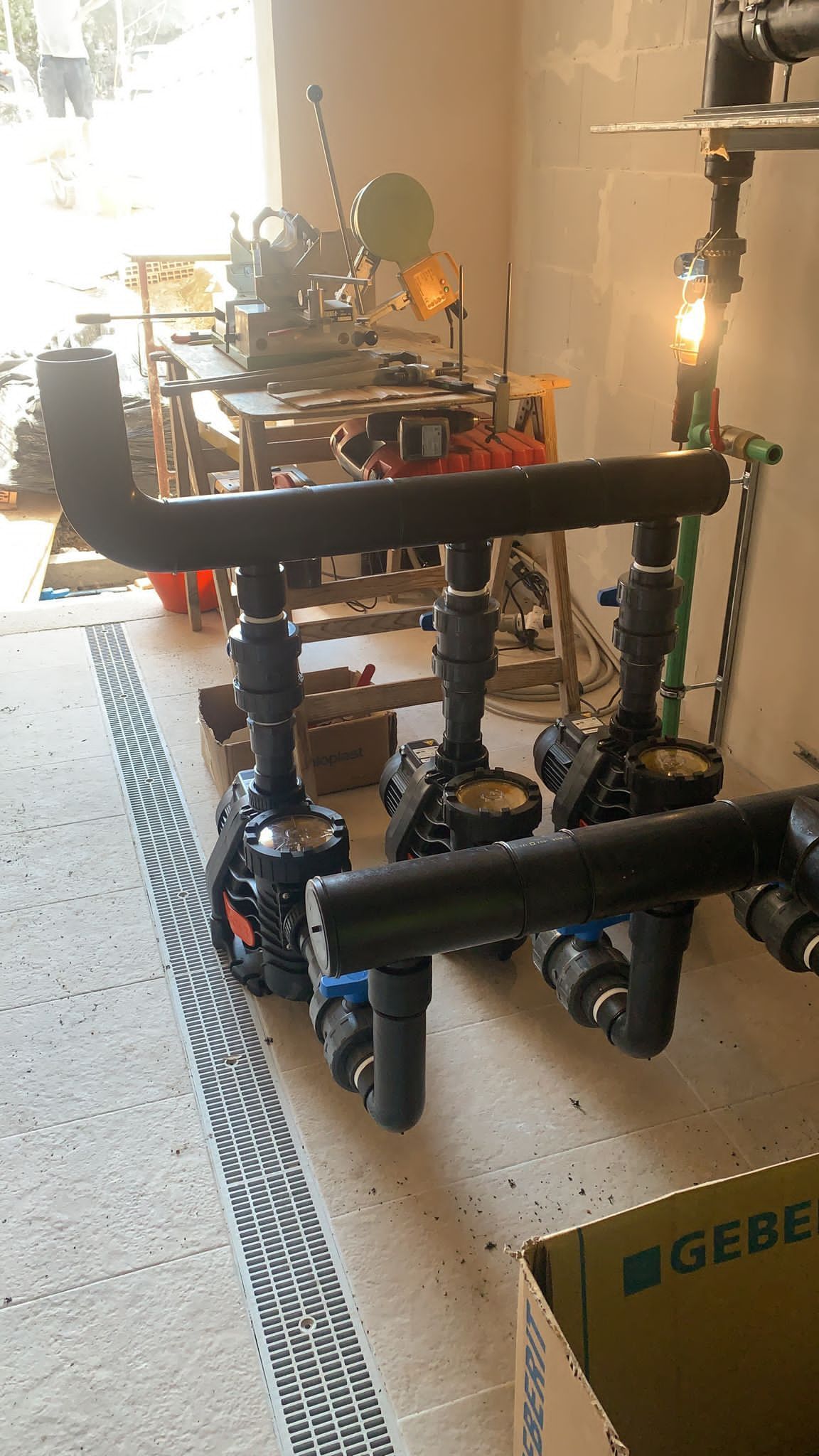 realizzazione di impianti per il trattamento e la disinfezione dell'acqua