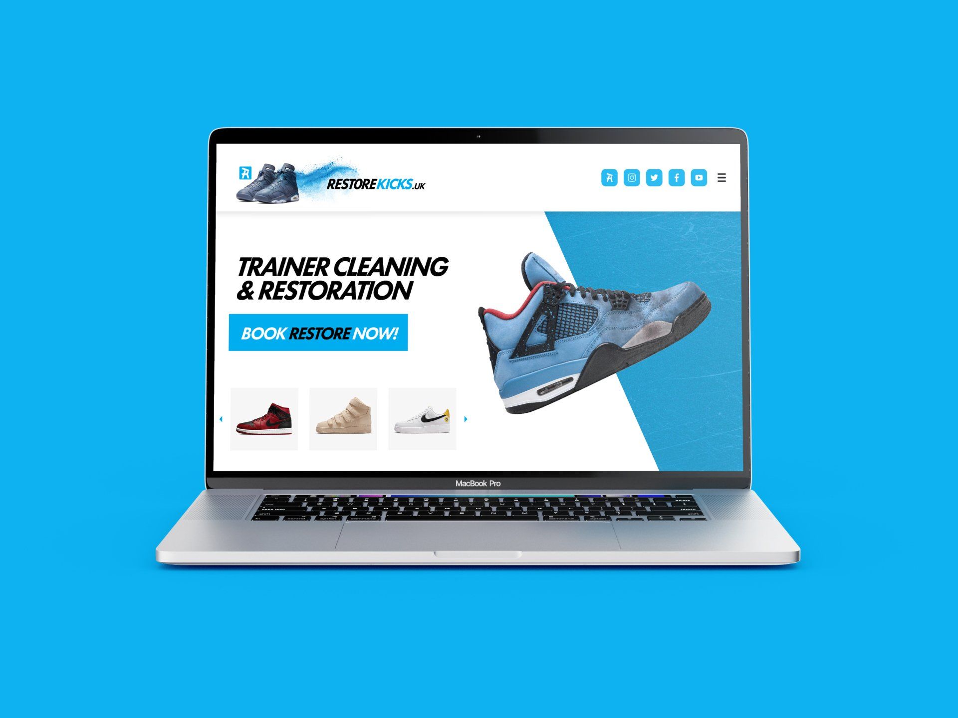 RestoreKicks - Brand Design