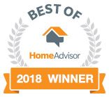 It is a badge that says best of home advisor 2018 winner.