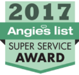 a logo for the angie 's list super service award