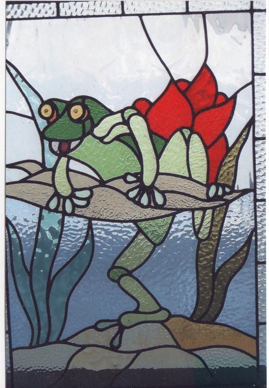 Frog Design Leadlights — Sydney, NSW — Edwards Leadlights