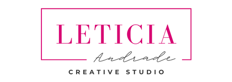 A logo for a photographer named leticia