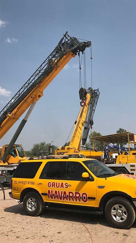 Transportes, Grúas y Montajes Navarro
