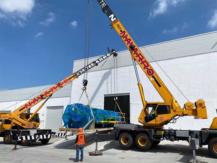 Transportes, Grúas y Montajes Navarro
