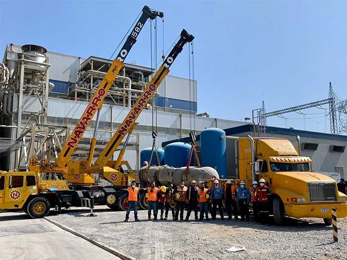 Transportes, Grúas y Montajes Navarro