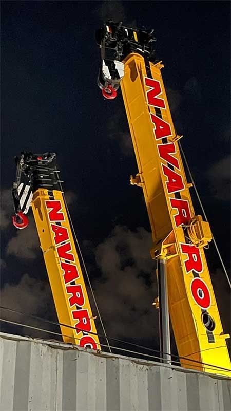 Transportes, Grúas y Montajes Navarro