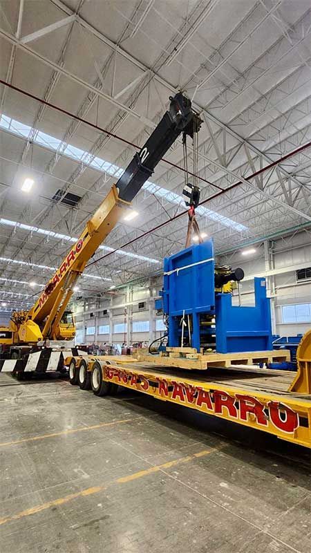 Transportes, Grúas y Montajes Navarro