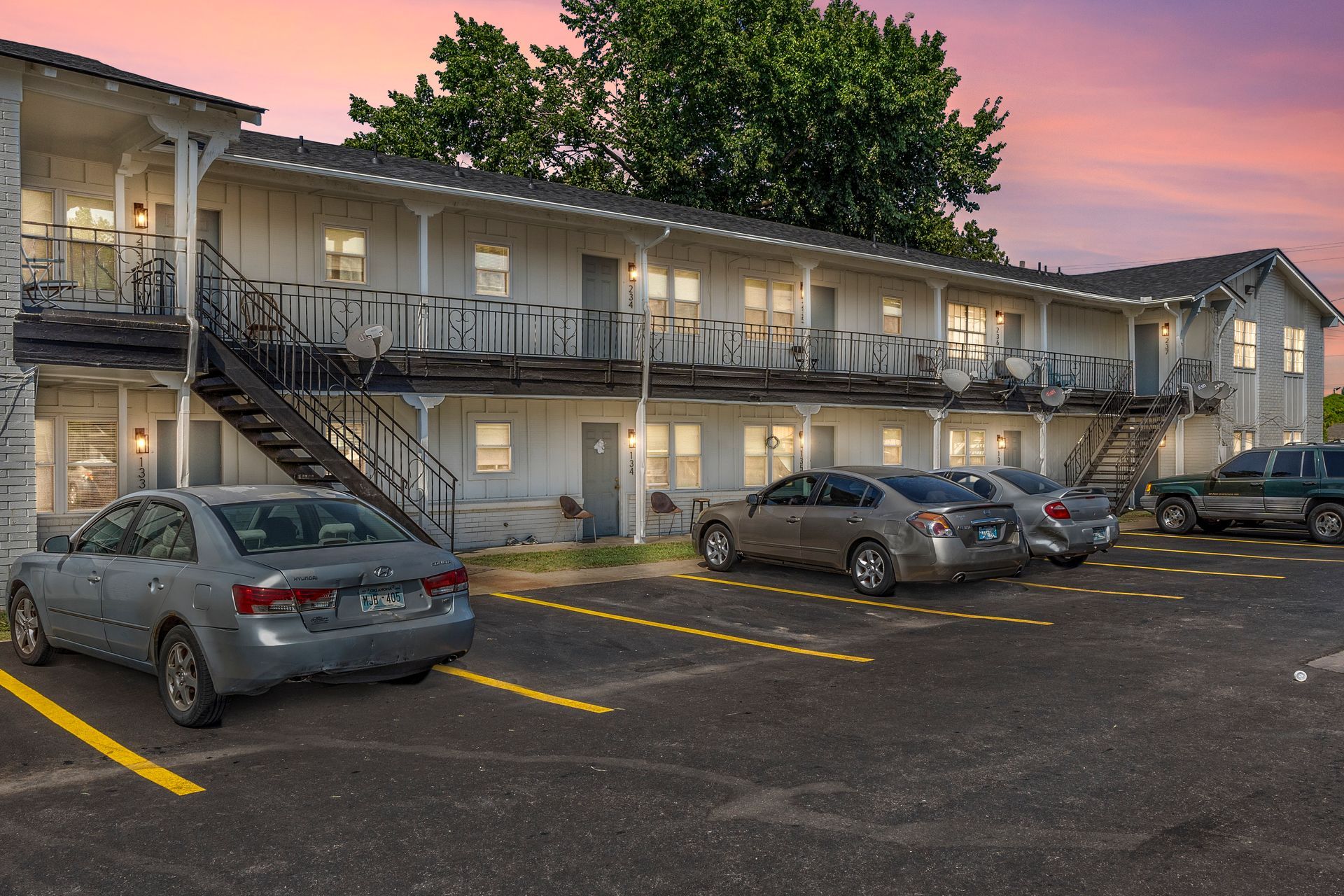 Beautiful outdoor spaces at Tulsa apartment community