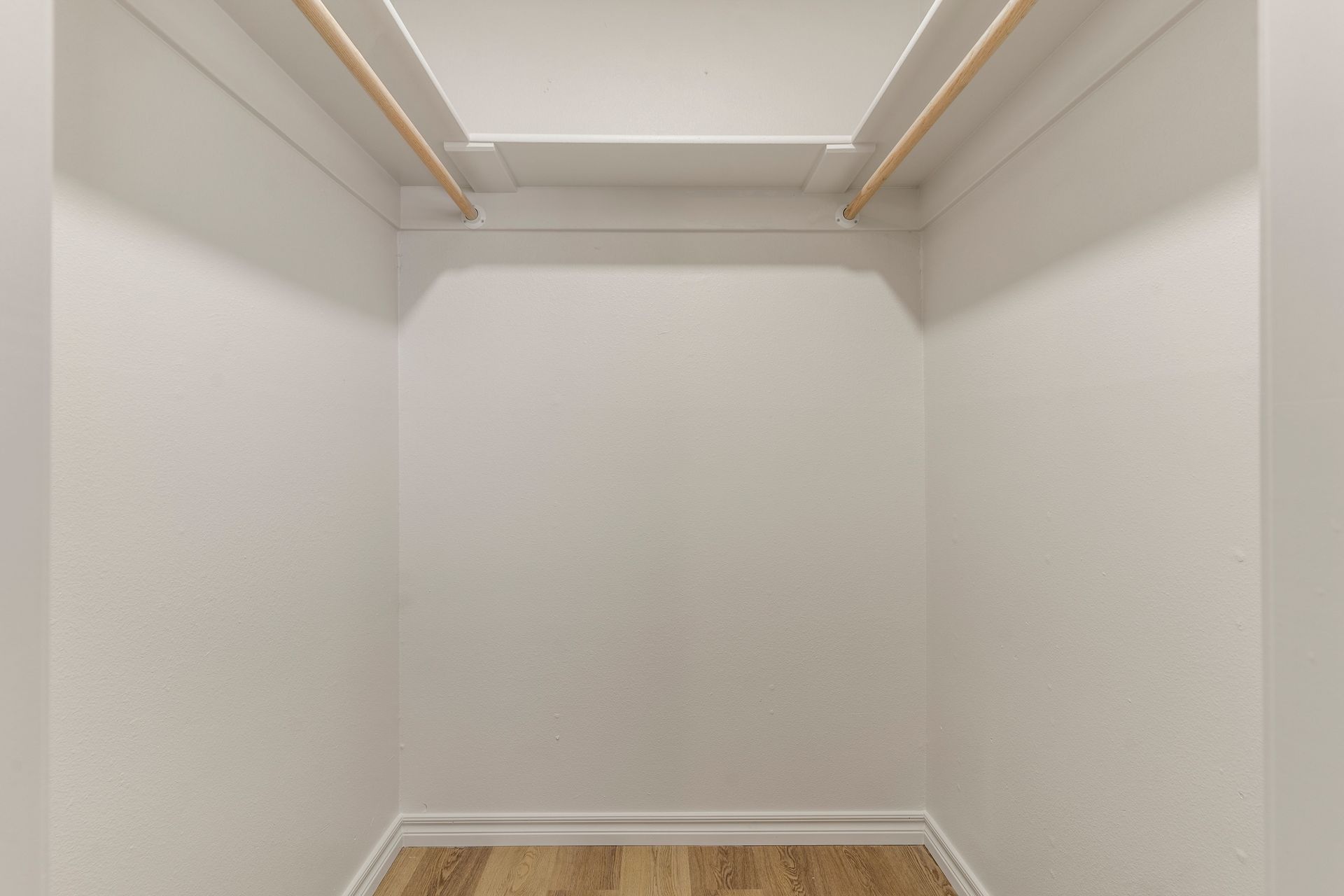 Spacious closets in Tulsa rental home