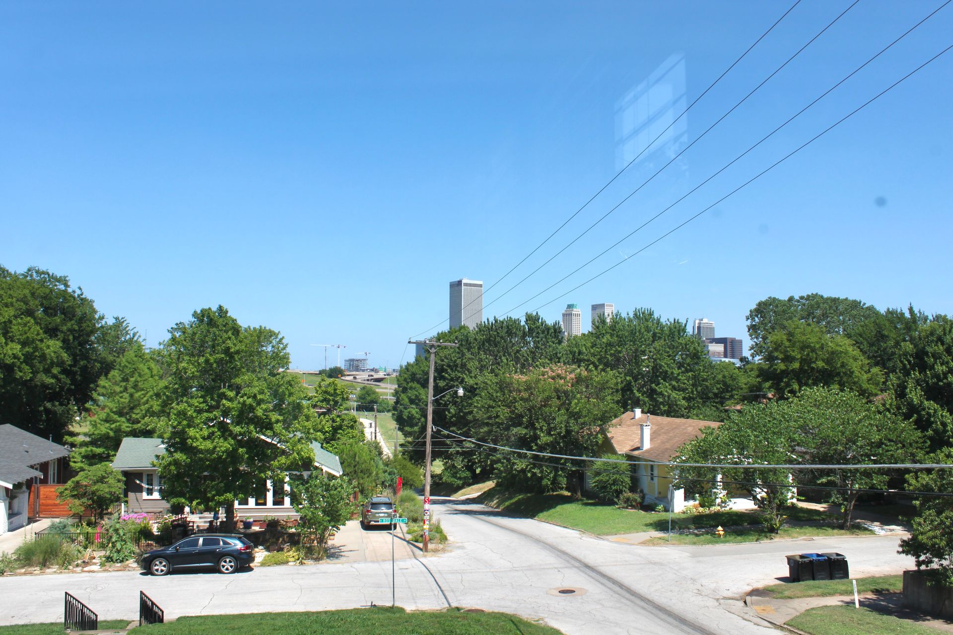 Window view of Downtown apartment