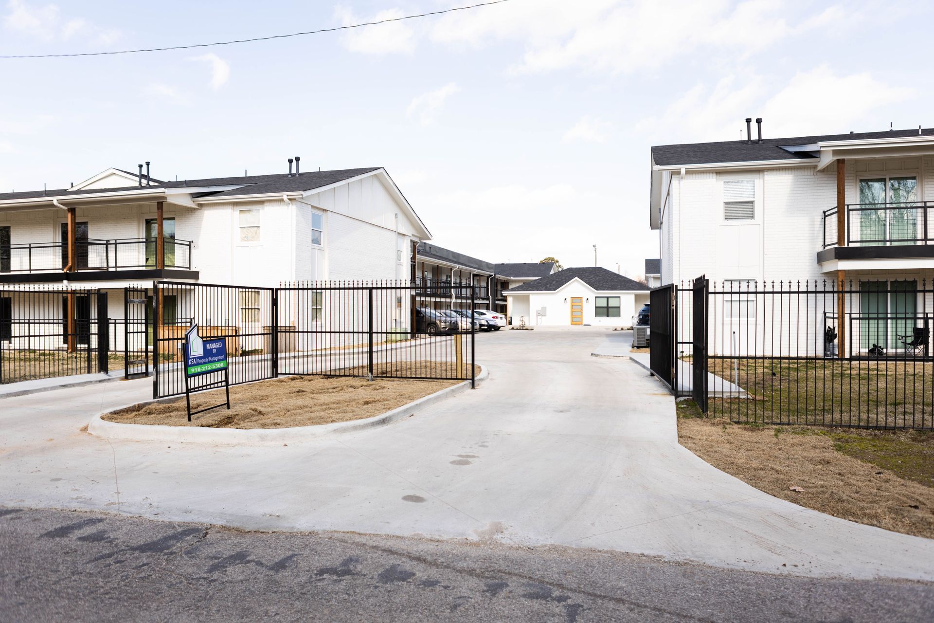 Apartment Complex Entry