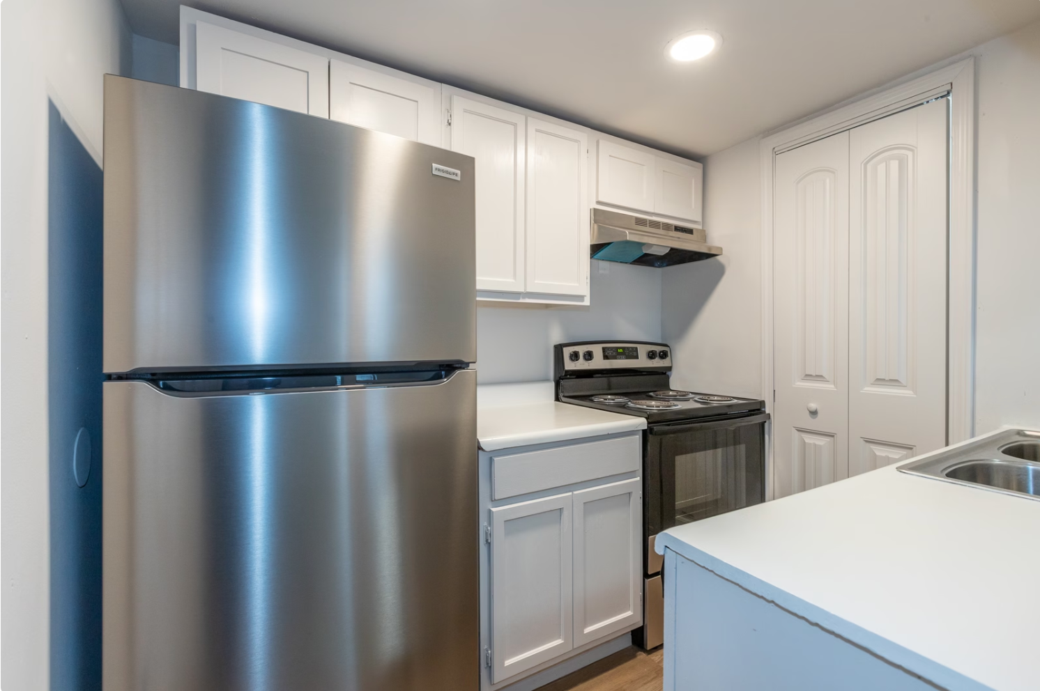 stainless steel appliances