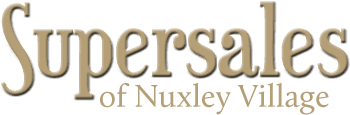 Supersales of Nuxley village logo
