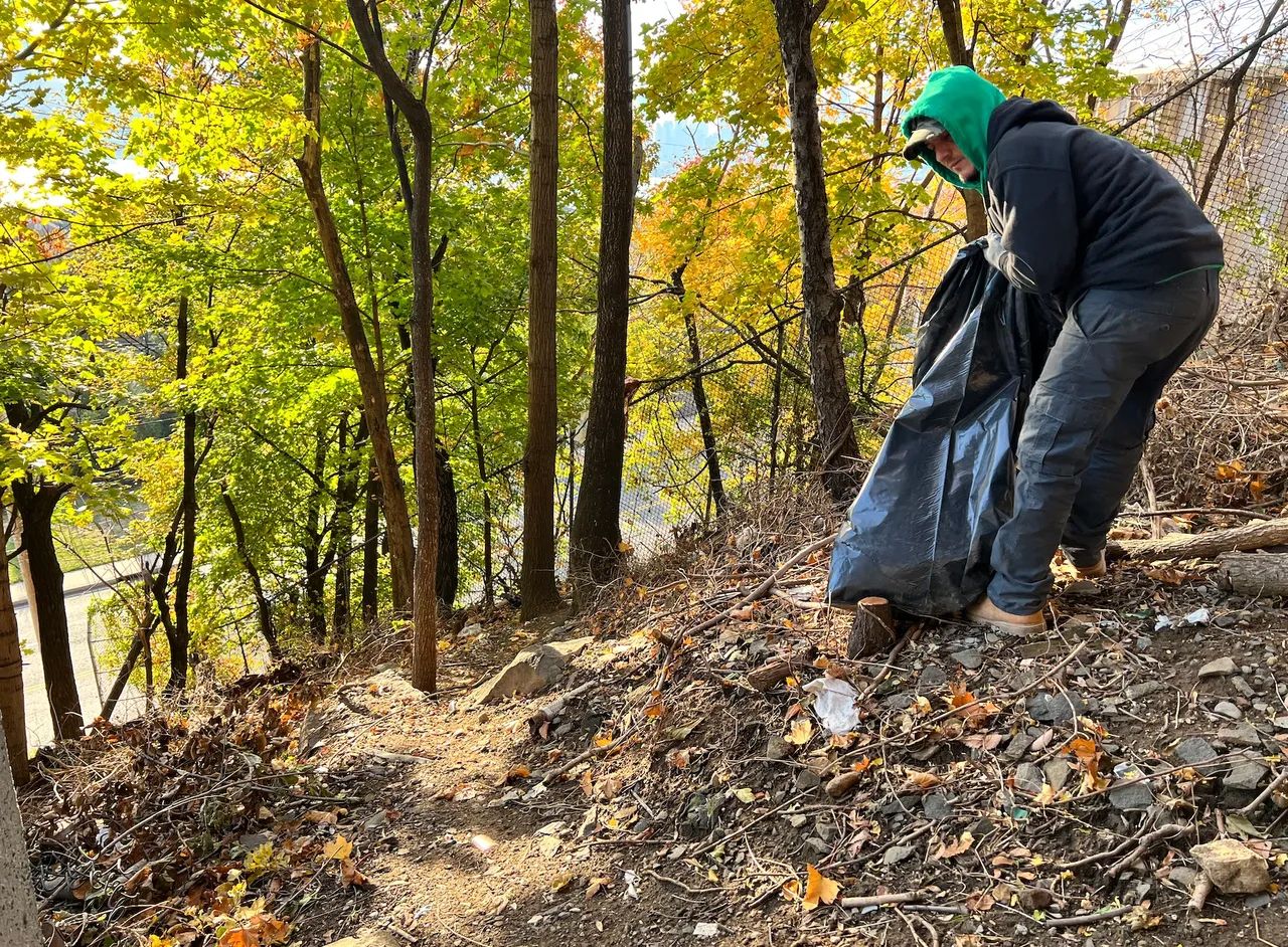 A Man Collecting Trash And Junk — West New York, NJ — CKM Junk Removal