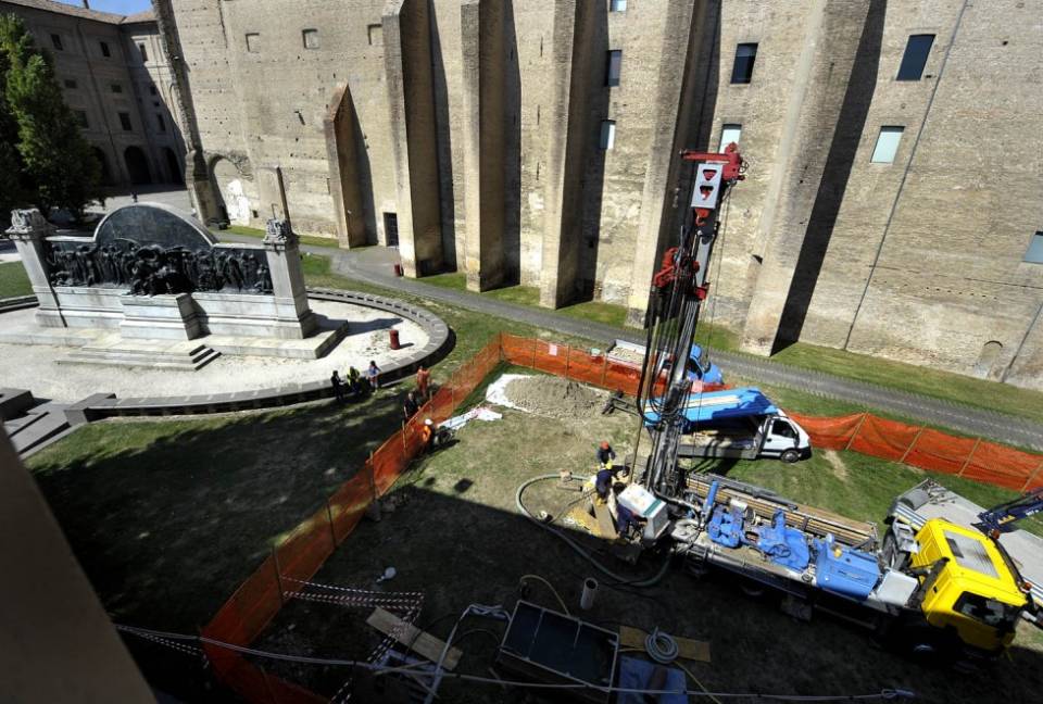 intervento di perforazione pozzi