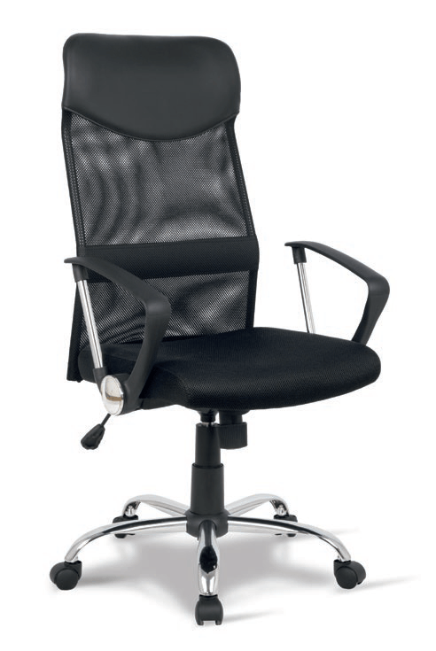 sala riunioni con sedie girevoli nere