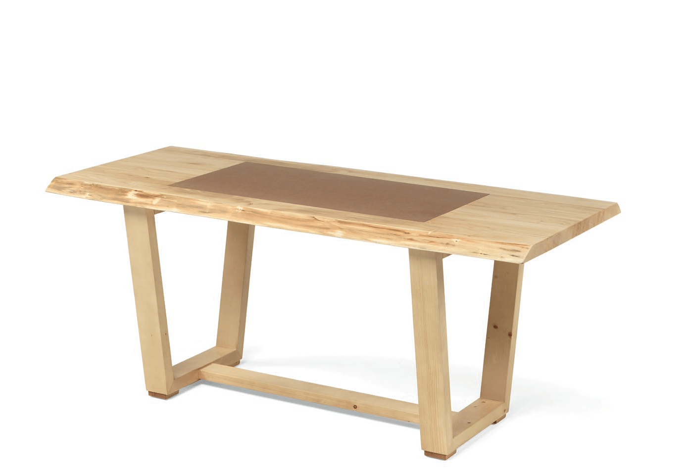 tovaglia a quadri su tavolo bianco