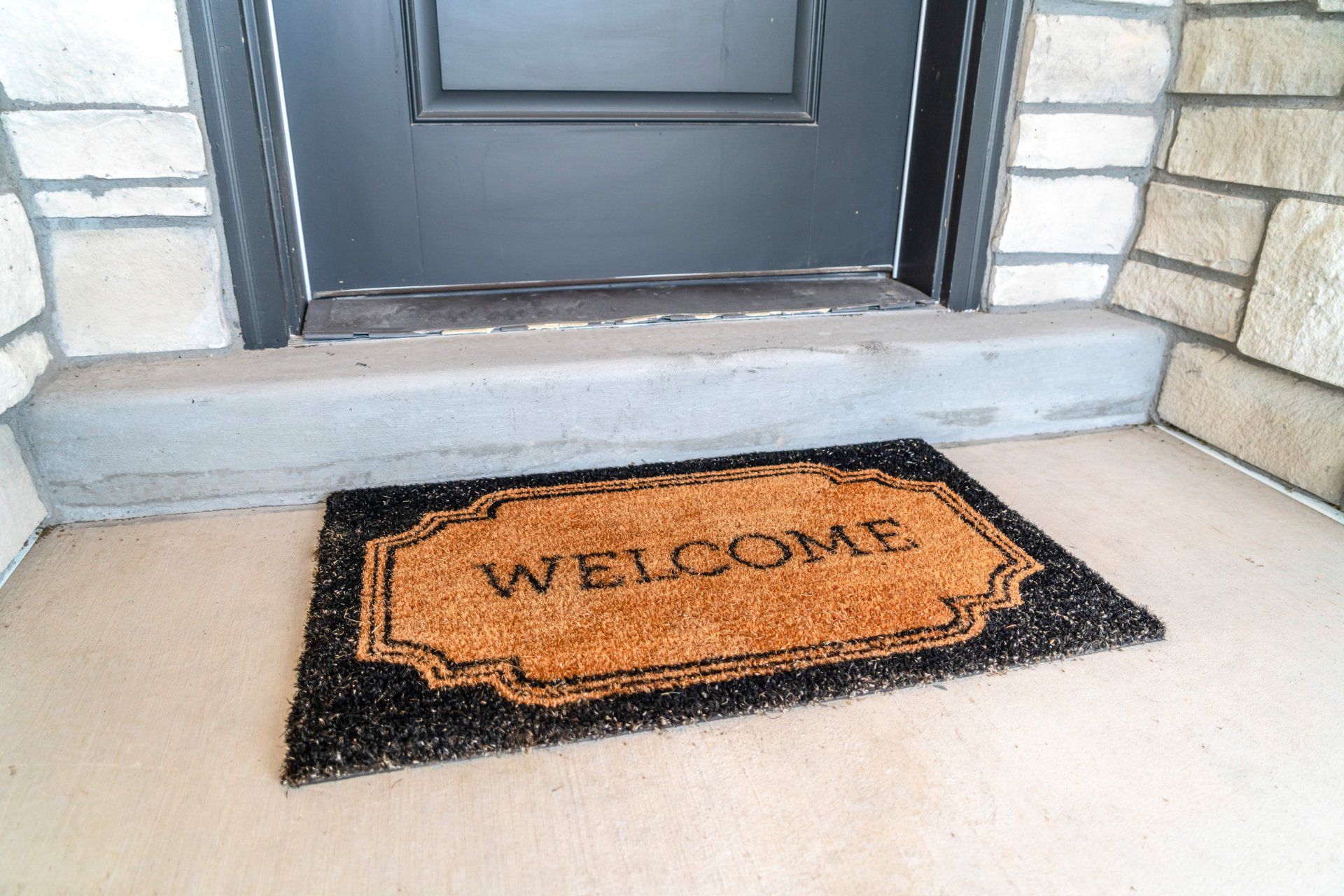 Welcome mat