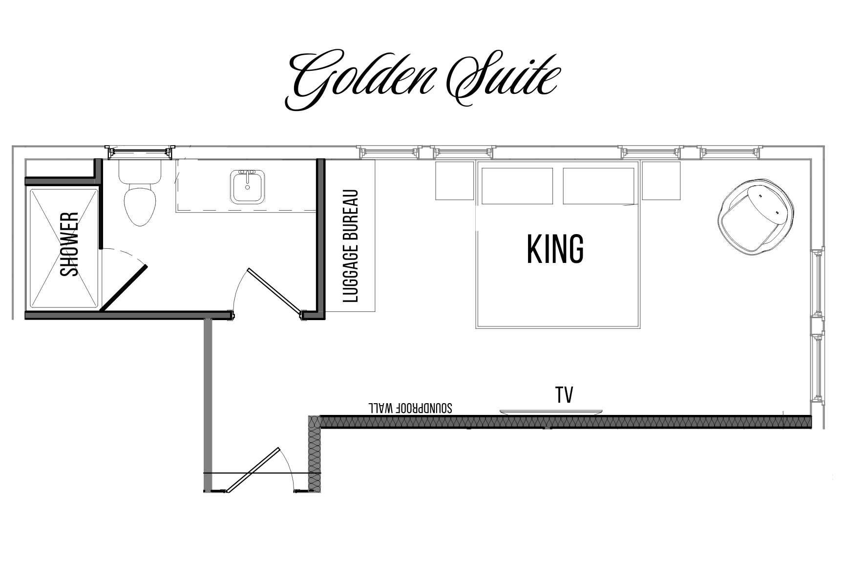 Golden Suite map