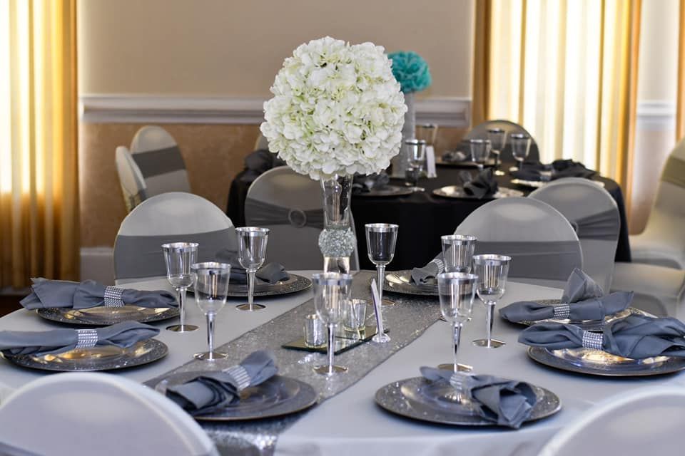 Table Set For Wedding Reception — Augusta, GA — Sevyn Kreations & Design LLC 