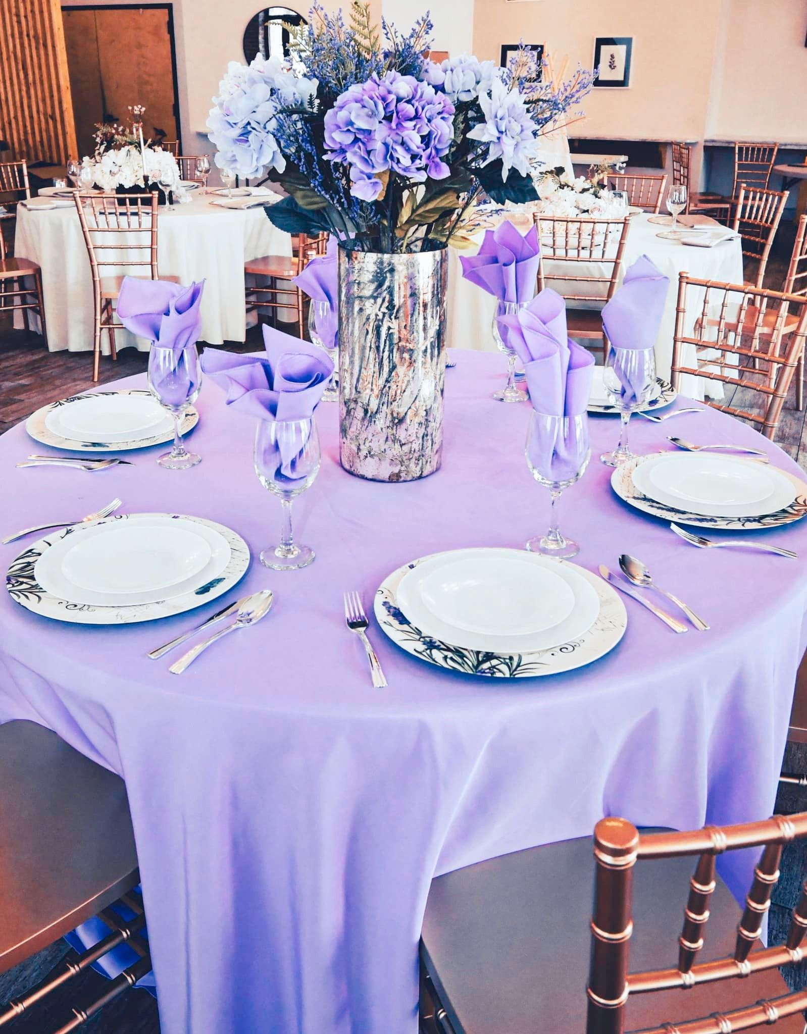 Purple Decorations — Augusta, GA — Sevyn Kreations & Design LLC 
