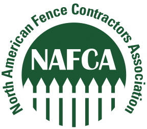 NAFCA logo – sponsor of Kingdom Fence Company, advancing fencing industry standards and practices