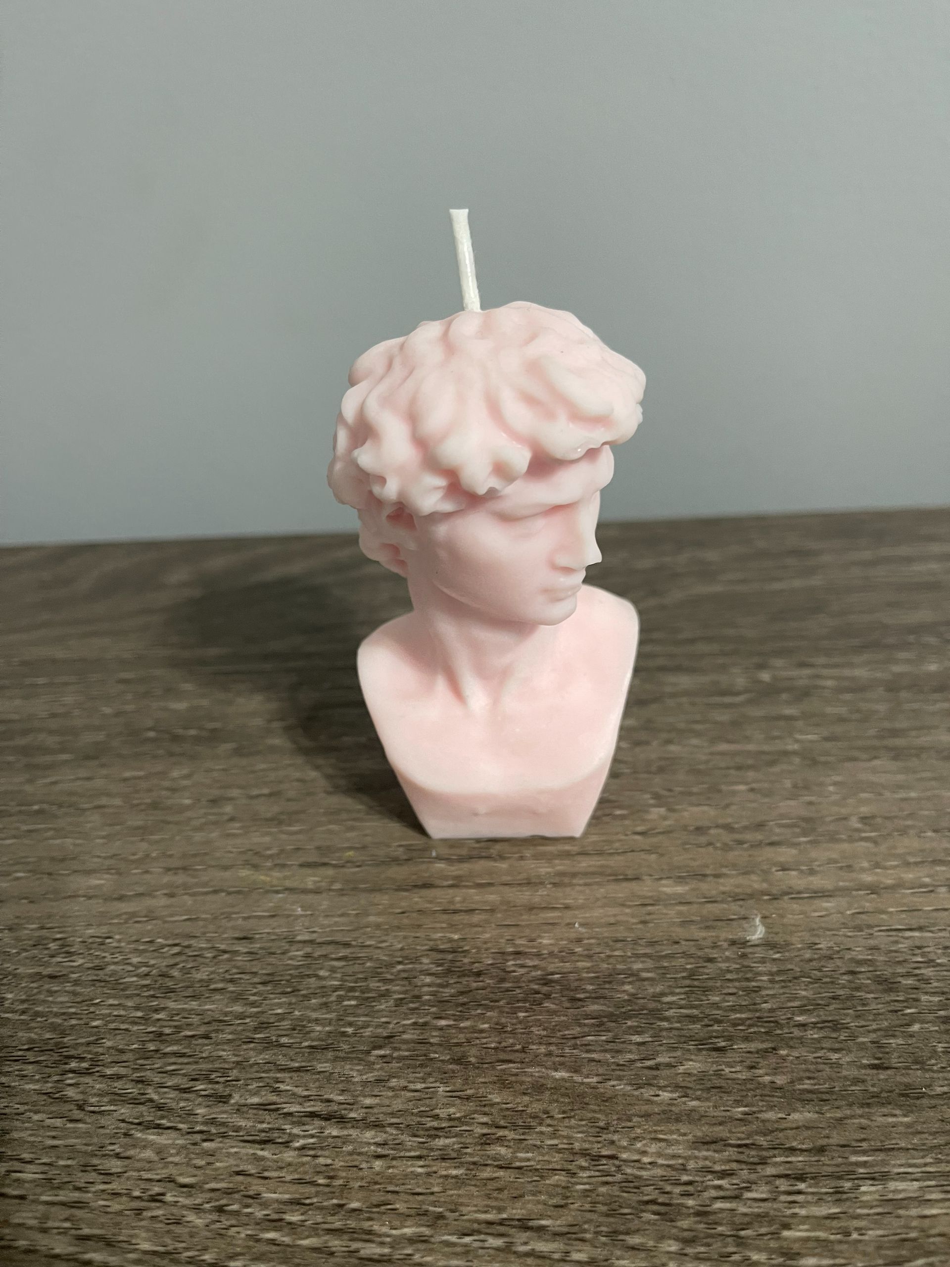 David Bust Candle