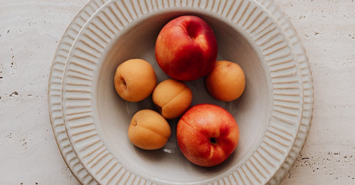 Apricots and Peaches