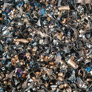 Steel Scrap on Steel Plate — Independence, IA — Tournier's Recycling and Auto Salvage