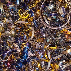Metal Shavings — Independence, IA — Tournier's Recycling and Auto Salvage