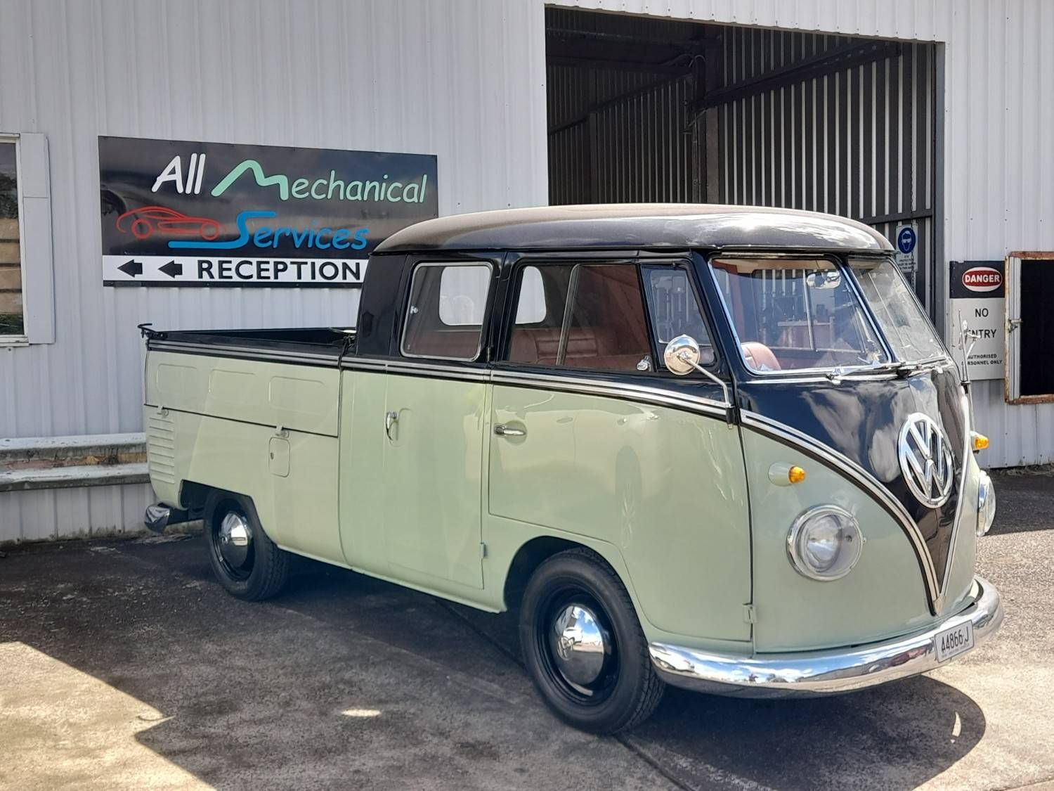 A Van Is Parked in Front of A Garage — All Mechanical Services in South Murwillumbah, NSW