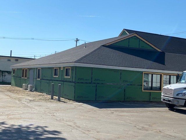 Under Construction Exterior Wall — Keene, NH — Bergeron Construction Co Inc.