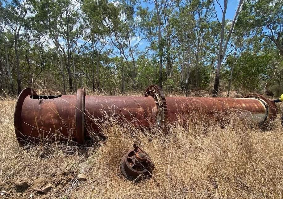 Dump Truck is Being Loaded With Rocks in a Quarry — W Wall & Sons in Nebo, QLD