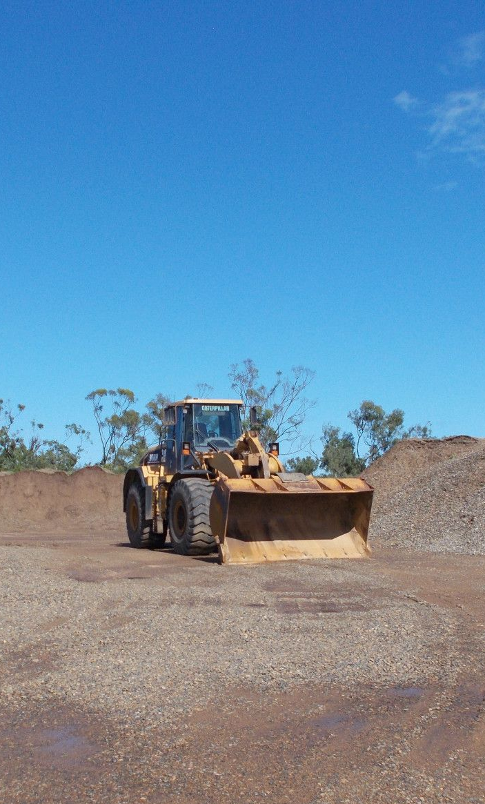 a pile of rocks — W Wall & Sons in Nebo, QLD