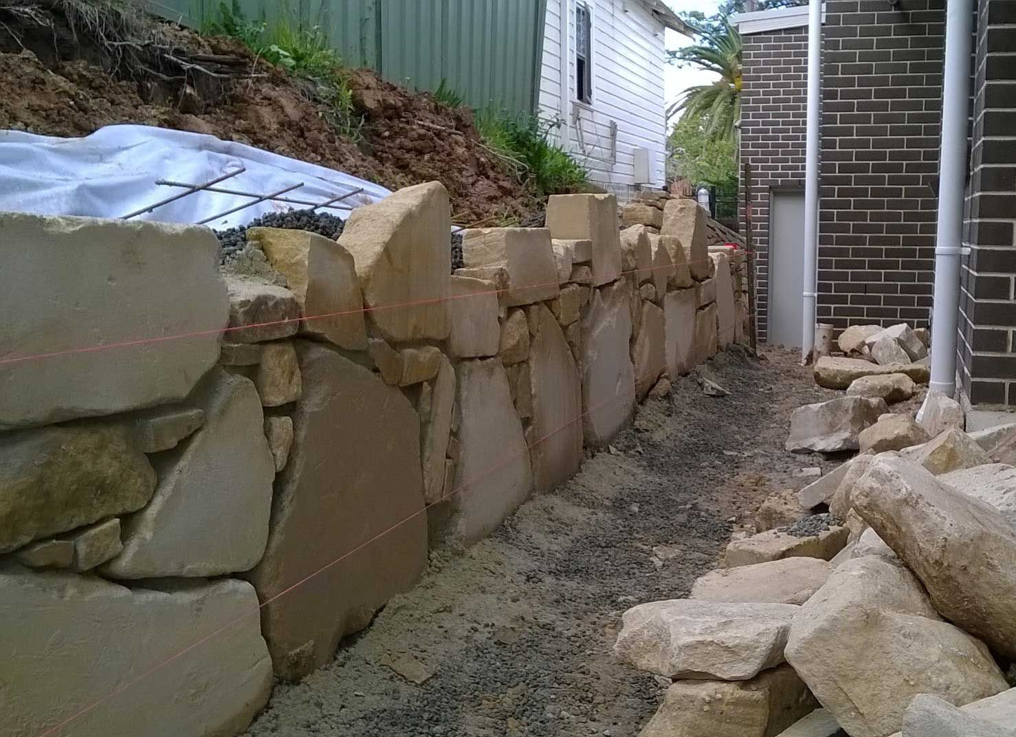 retaining wall