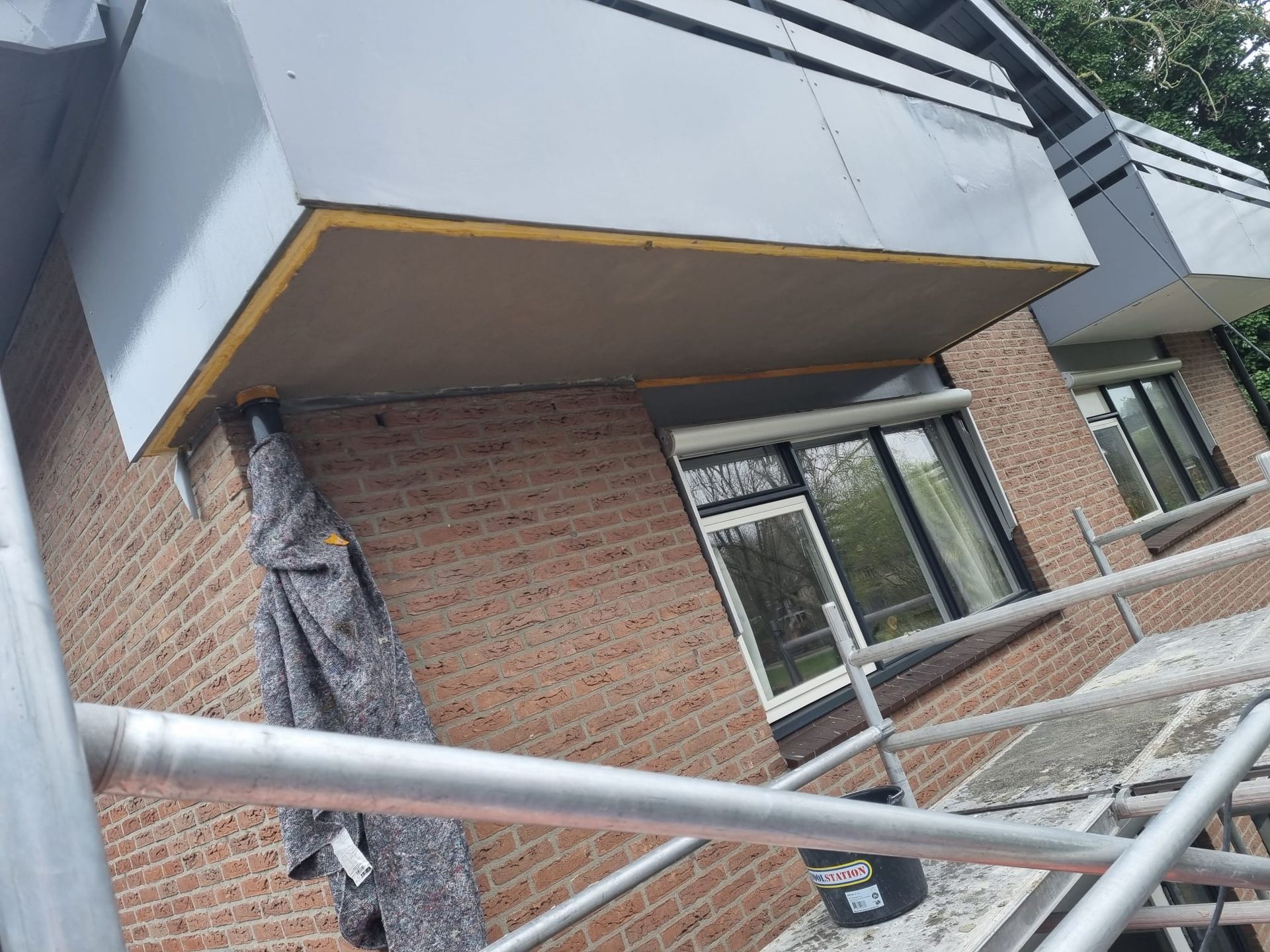 Reparatie beton pasta