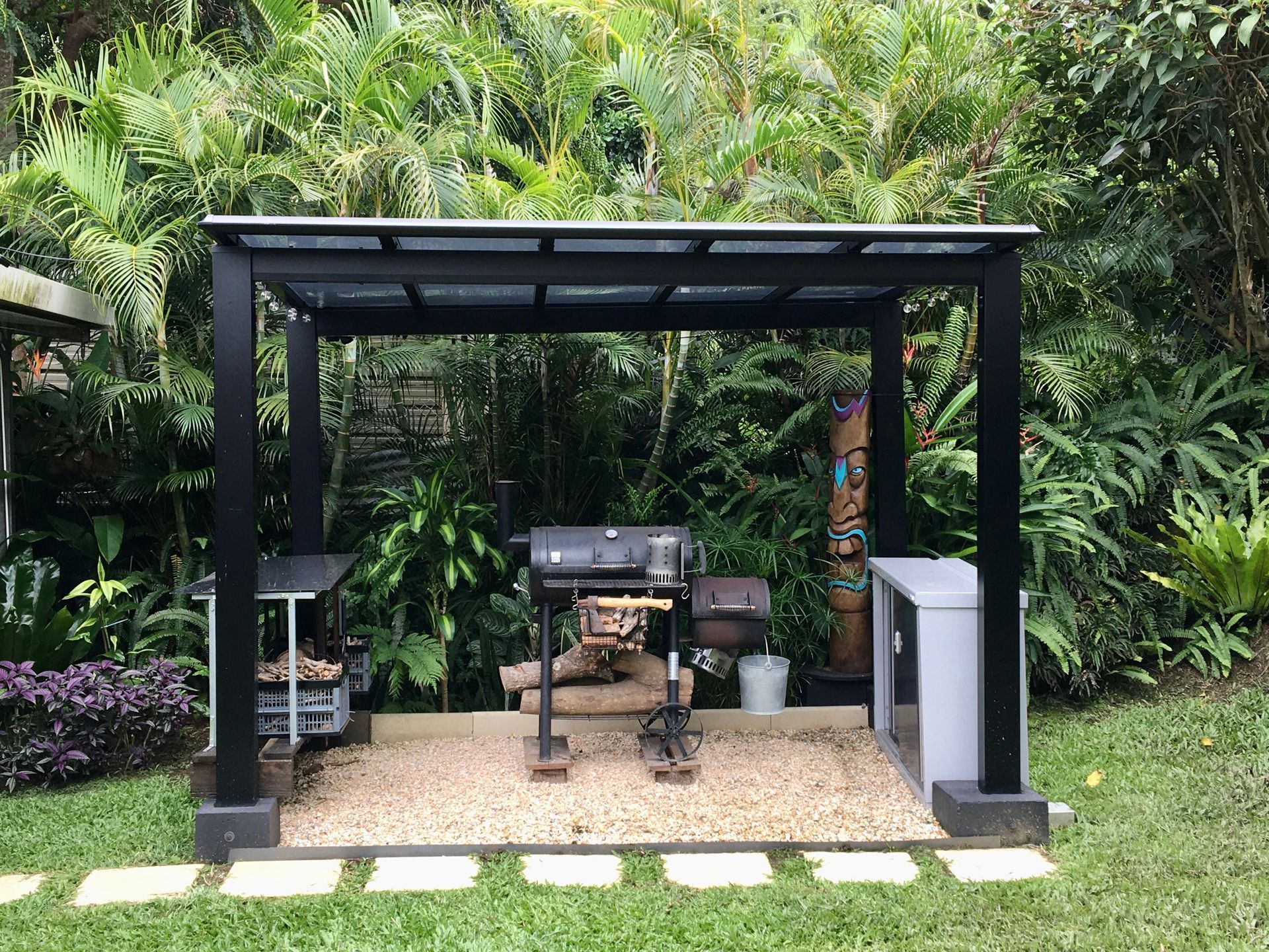 Pergola sur mesure à Nouméa
