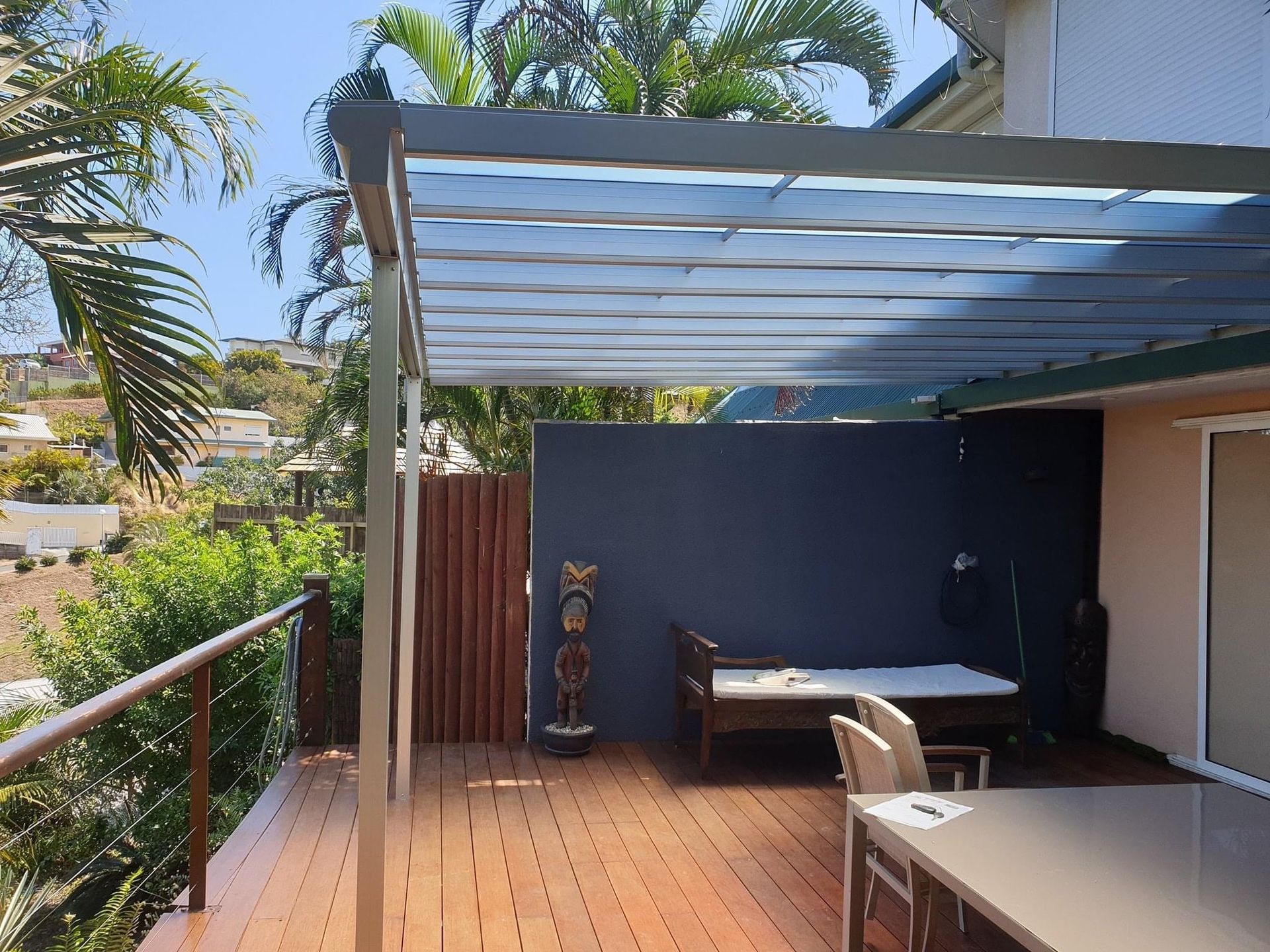 Pergola anti-chaleur à Nouméa
